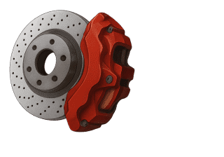 Замена передних тормозных дисков